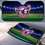 NRL New Manly Sea Eagles Rugby League Windcreen Sunshade For Cars & Trucks
