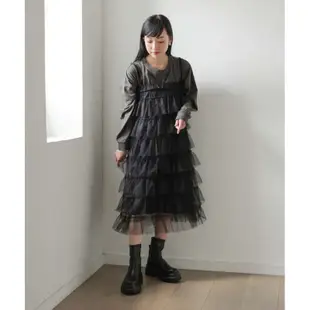 LOWRYS FARM日本🇯🇵摺邊薄紗2way半身裙 長裙