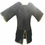 X Large Size Chainmail Shirt Mild Steel 9 mm Flat Riveted Reenactment Armour