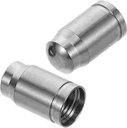 YARNOW 2pcs Titanium Alloy Bike Tire Valve Stem Caps for Mountain and Road Easy Installation Stylish Design Seal for Consistent Tire Pressure