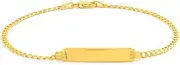 [Shiels] 9ct Yellow Gold Divine Bracelet