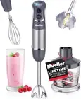 Multistick 5-In-1 Immersion Blender Handheld, 12 Speed Hand Mixer - Turbo Boost,