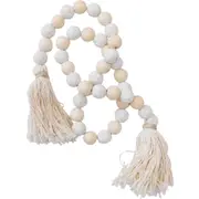 LVD Beaded Stone Garland w/ Tassel Hanging Ornament Home/Lounge Decor 88cm