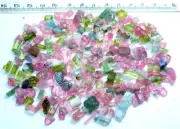 272 Carats Beautiful Natural Multi Colors Tourmaline Crystals & Rough Grade Lot