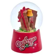 A Christmas Story Leg Lamp Musical Snow Globe By Kurt Adler BRAND NEW!