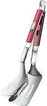 CATIEBYE Stainless Steel Griddle Spatula with Upgraded Lock Buckle Multi Functional Fish and Steak Turner for Home Cooking Kitchen Utensil Stylish