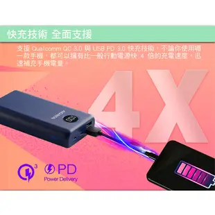 ADATA 威剛 PD 快充 QC3.0 行動電源 20000mAh  P20000QCD 公司貨 P10000QCD