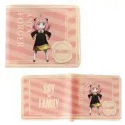 New Anya Forger Style A SPY X FAMILY BiFold Wallet Credit Card Billfold