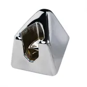 Leaf Shave Razor Stand - Chrome