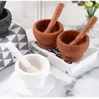 Multi-function Mashing Medicine Pot Manual Grinder Bowl Household Kitchen