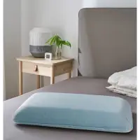 在飛比找蝦皮購物優惠-（TT代購)IKEA 人體工學枕 側睡/仰睡, 淺藍色