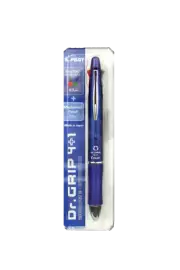 Pilot Dr Grip 4+1 Navy Pen With Mechanical Pencil P-BKHDF1SFN-NV 636938