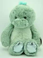Russ Turtle Plush Stuffed Animal Super Soft Toy Soft 13" with Crackle Paws BNWT