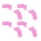 8PCS Toe Separator Silicone Ergonomic Design Easy To Clean Overlapping Toes DM5