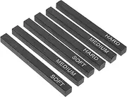 2sets Compressed Charcoal Art Supplies Student Stationery Painting Tools Sketching Bars for Artists 6pcs*2