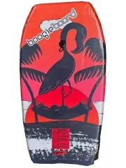 Boogie Body Board Flamingo size 37" Pro Shape With wrist Basic Leash Bodyboard
