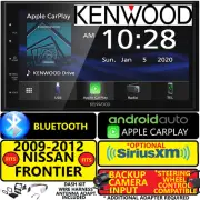 FOR 09-12 NISSAN FRONTIER BLUETOOTH NAV CARPLAY ANDROID AUTO CAR RADIO OPT XM