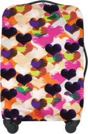 Travel Luggage Cover Suitcase Protector Washable Suitcase Cover Fits 26-28 Inch