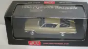 1/43 ACE 1965 PLYMOUTH BARRACUDA GOLD LTD EDITION OF 150 AWESOME LOOKING MODEL