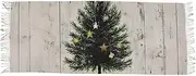 [XYMZR] Christmas Tree Rust Board Women’s Scarf Soft Warm Long Scarves Shawl Wrap for Winter Autumn Spring Travel Office Home, Multi-colored