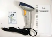 TS-2100 Commercial Duty Hand-held USB Long Range CCD Barcode Scanner Reader NEW
