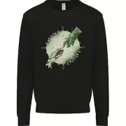 Technology Creation of Adam Parody Teck IT Kids Sweatshirt Jumper