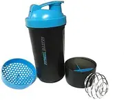 1X 3in1 Gym Protein Supplement Drink Blender Mixer Shaker Shake Ball Bottle Cup