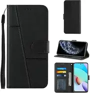 Phone Cover Compatible with Samsung Galaxy A53 5G,Compatible with Samsung Galaxy A53 5G SM-A536 Flip Stand Wallet Magnetic Buckle Card Slot PU Leather Black