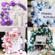 103167PCS Balloon Arch Kit Set Birthday Wedding Party Garland Decor·.