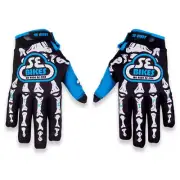 SE Bikes Gloves x Crushed Skeleton Bike Life 2XL