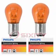 2 pc Philips Parking Light Bulbs for American Motors AMX Concord Gremlin eb