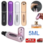 Portable Perfume Atomizer Travel Refillable Bottle Mini Scent Pump Spray 5ml X3