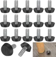 22 Pack Adjustable Furniture Leveling Legs M6 X 21 X 25mm Screws For Chair Legs