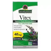 Nature's Answer, Vitex, Agnus-Castus Chaste Tree Berry, 40 mg, 90 Vegetarian Cap