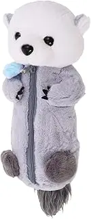 Abaodam Otter Plush Pen Case Fun Pencil Case Small Plush Pencil Pouch Pencil Case for Boys Pen Case for Plush Pencil Case Cute Otter Bag Pencil Case Doll Student Pencil Case Pen Pouch