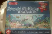 Melissa & Doug Search and Find Beneath The Waves Floor, 48 Piece Floor Puzzle