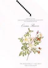 Rose Cottage 12 Pack Fragrance Sachet Closet Smell Fresheners Sachets Hanging Air Freshener Deodorizer Potpourri Bags for Drawers and Closets (Ocean)