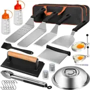 Blackstone Griddle Accessories Kit 24pcs Flat Top Grill for Camp Chef