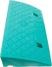 Easy Install Driveway Curb Ramp Angled Entry Ramp for Wheelchair Scooter Vehicles Heavy Duty Lightweight