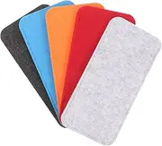 [Ipetboom] Protective Sunglasses Case 5 Pack Felt Glasses Pouch Soft Eyeglass Cases for Women