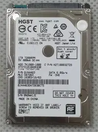 在飛比找露天拍賣優惠-缺貨中二手 日立 1TB SATA /HTS541010A9