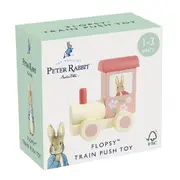 Beatrix Potter - Flopsy Wooden Train Push Along,Toy, FSC Wood, Ages 3+