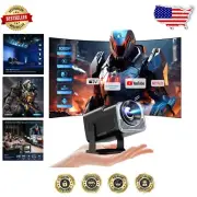 High Brightness 300 ANSI Mini Projector - 180° Adjustable Stand & Auto Keystone