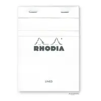 在飛比找蝦皮商城優惠-RHODIA Stapled Pad 筆記本/ A6/ Wh