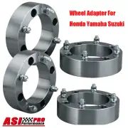 Wheel Adapter 4* 38mm 4x110-4x156 CB=90mm 3/8" x 24 For Honda Yamaha Suzuki -