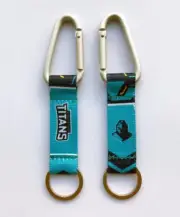 Gold Coast Titans Official NRL Carabiner Detachable Keyring (tracking)