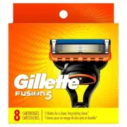 Gillette Men's Razor Blade Refill Cartridge Fusion 5 Power Glide Comfort 8 ct