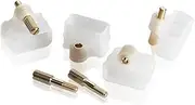 OEHLBACH Pure Lock! - Plastic Caps for Locking HDMI Connectors for TVs, Blu-Ray Players, AV Receivers, Pack of 4