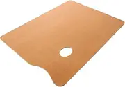 BEBEMOKO Wooden Painting Palette Thumb Vintage Style Oil and Acrylic Paint Mixing Tool Smooth for Artists and Hobbyists
