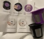 2 Pack Reusable K Cups for Keurig Refillable Coffee Filters Pods Replacement